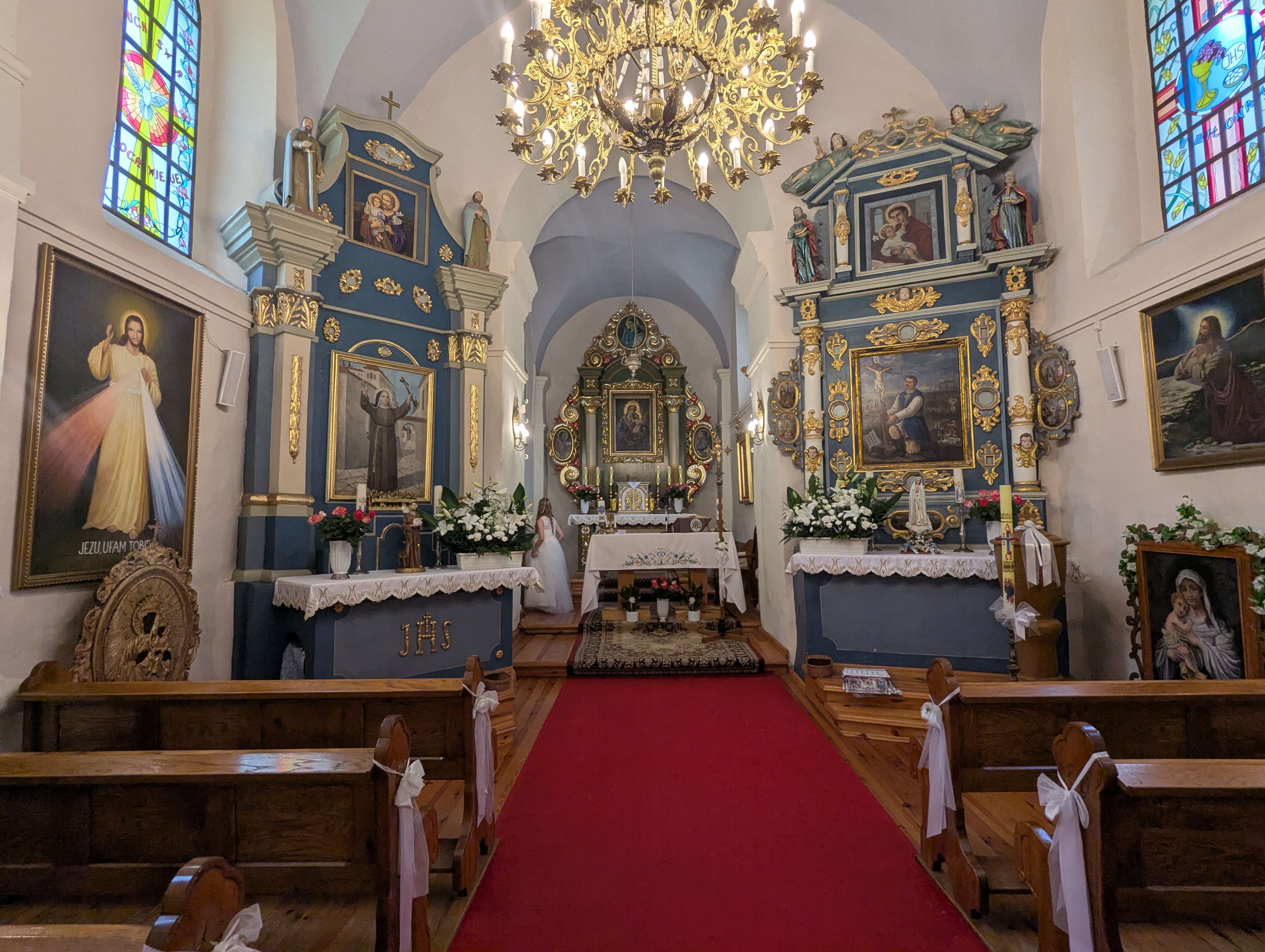 Church we went to while in Poland