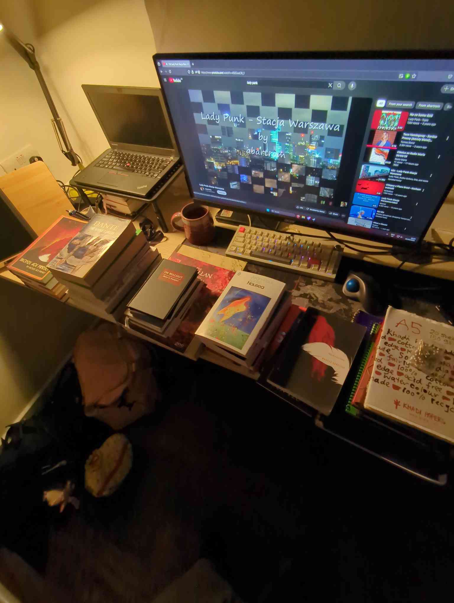 reorganizing my books